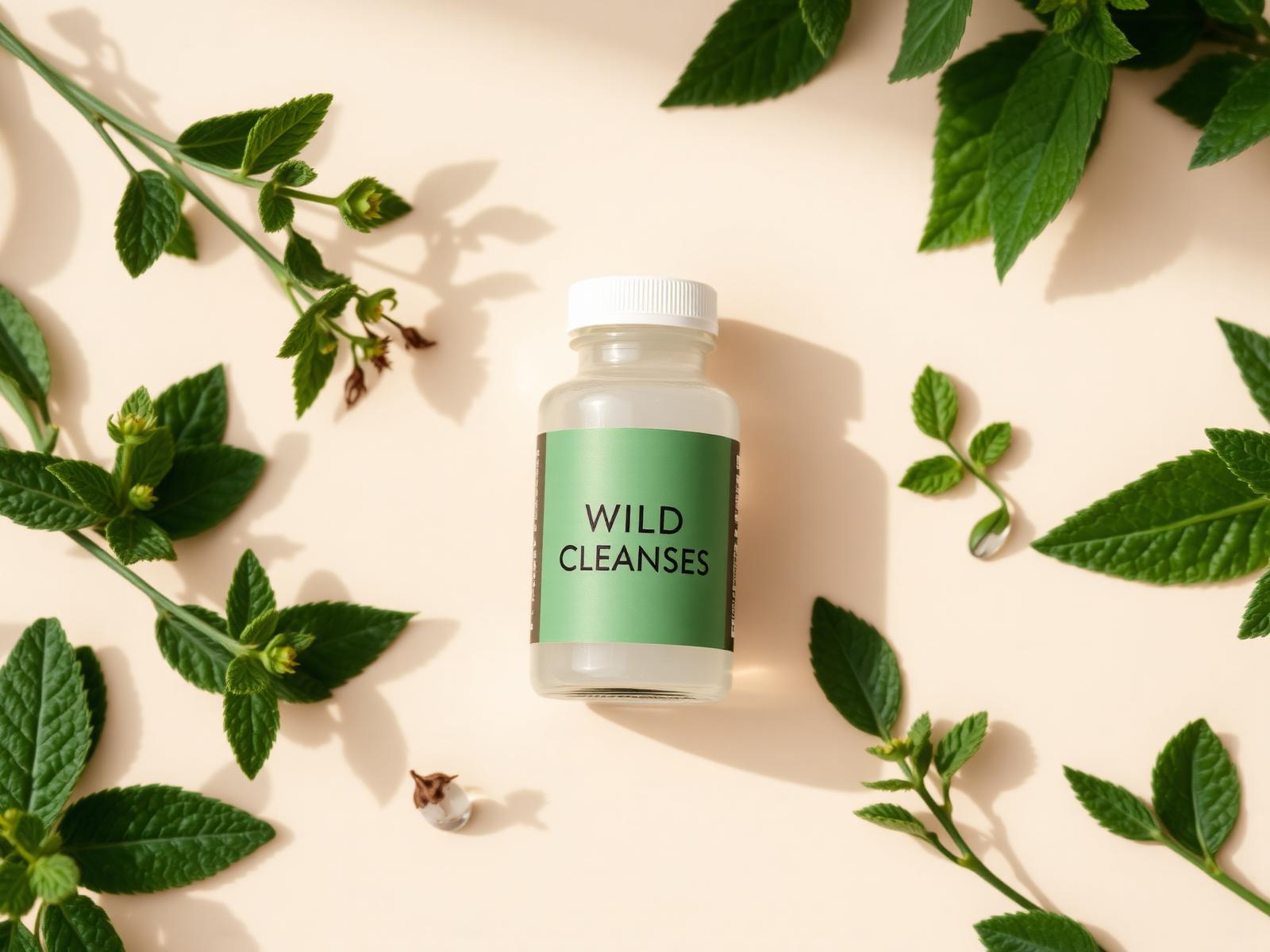 Wild Cleanses gut cleanse bottle